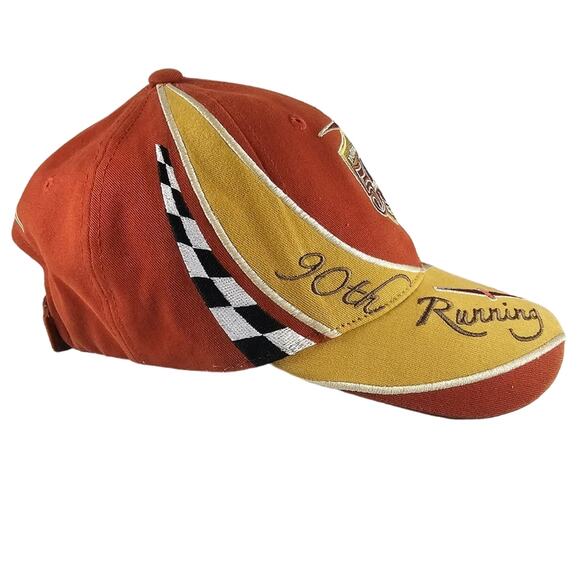 Indianapolis 500 Hat Indiana Motor Speedway 90th Race 2006 Orange Gold Limited - Picture 3 of 12